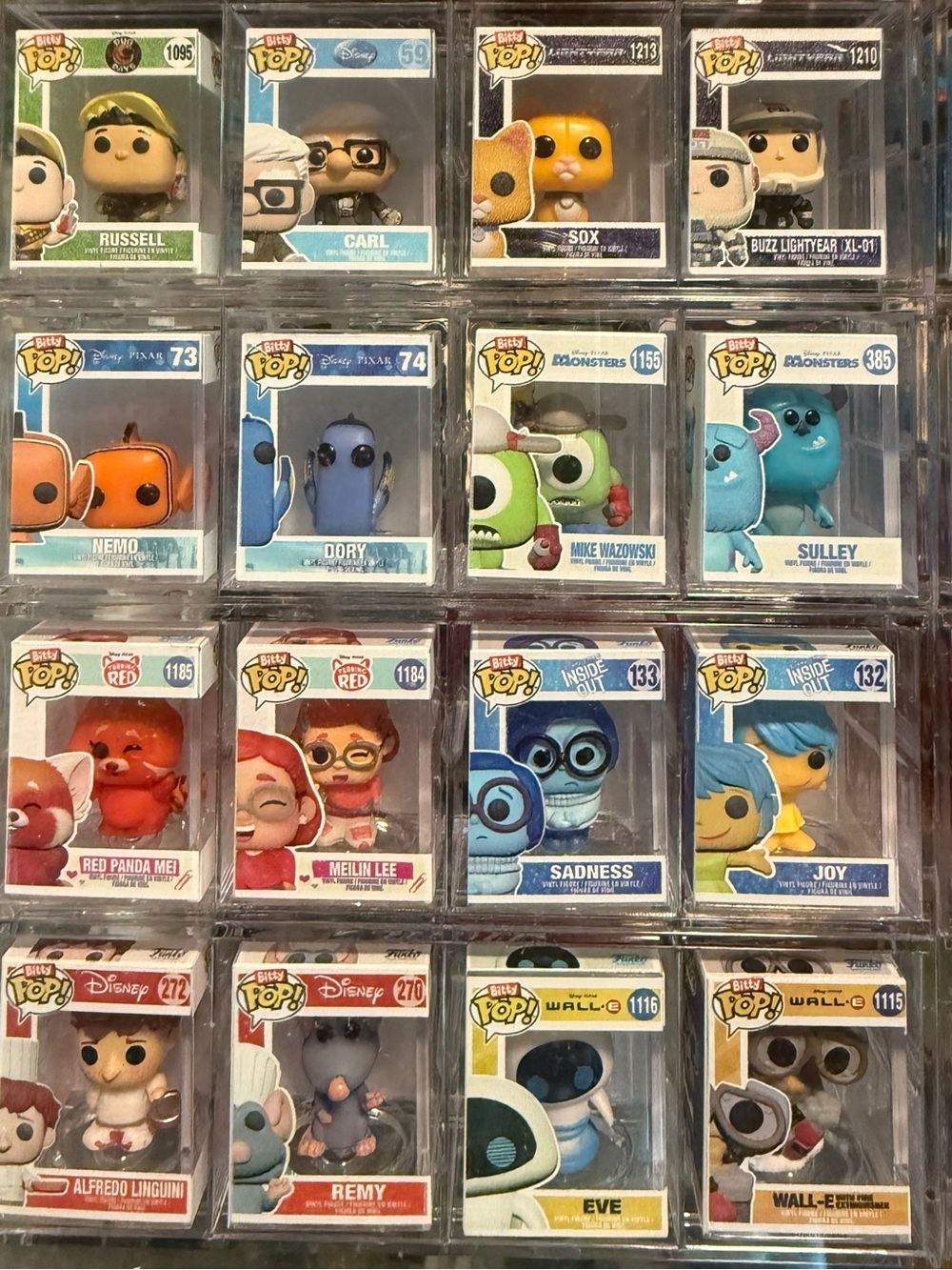 Funko Bitty Pop! Pixar Disney Assorted Characters - full 12 piece set!